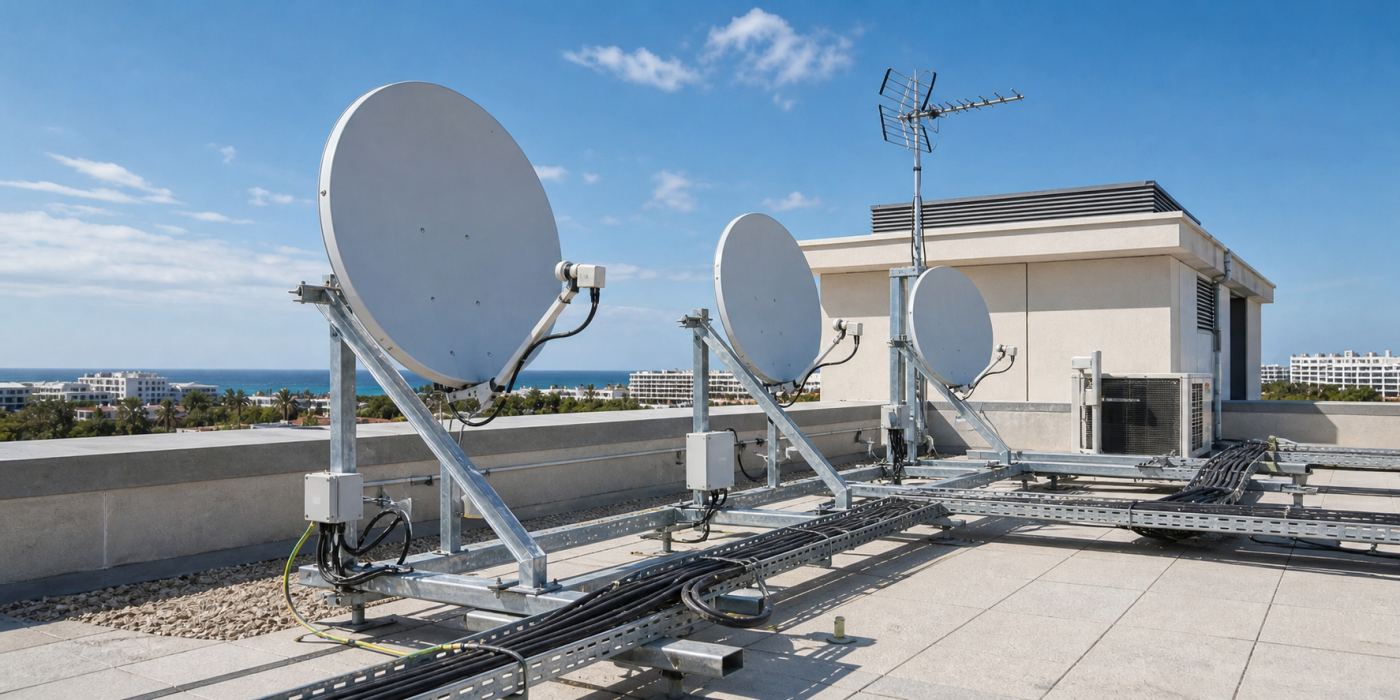 Monitoraggio e gestione degli impianti TV-SAT